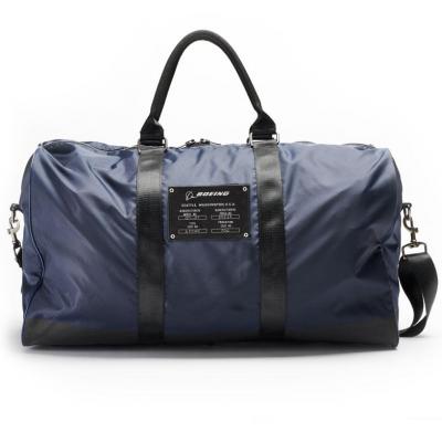 Boeing duffle bag navy back