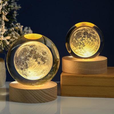 Globe terrestre lumineux Light & Colour Ø 30 Hot Rose