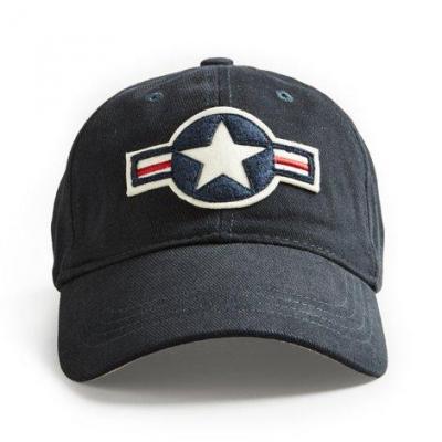 Cap us stripe roundel navy