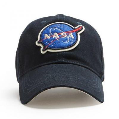 Nasa cap navy front