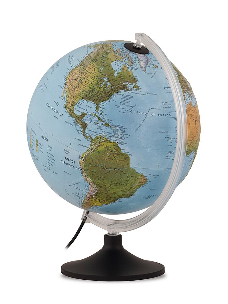 Pays et villes du monde 42 cm - Globe Terrestre Gonflable - Jeu Educatif